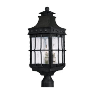 Maxim Lighting Nantucket 3-Light Outdoor Pole/Post Lantern