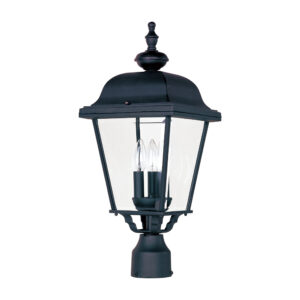 Maxim Lighting Builder Cast 3-Light Outdoor Pole/Post Lantern