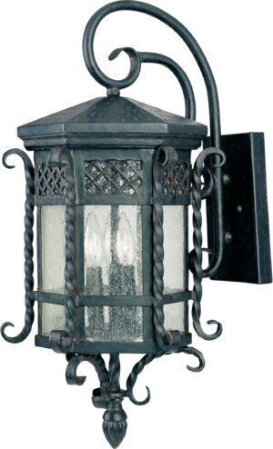 Maxim Lighting Scottsdale 3-Light Outdoor Wall Lantern
