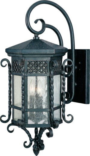Maxim Lighting Scottsdale 3-Light Outdoor Wall Lantern