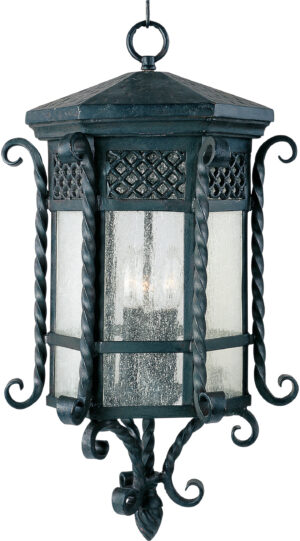 Maxim Lighting Scottsdale 3-Light Outdoor Hanging Lantern
