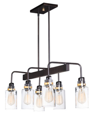 Maxim Lighting Magnolia 6-Light Linear Pendant