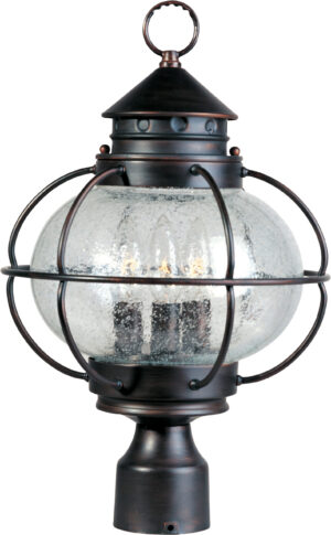 Maxim Lighting Portsmouth 3-Light Outdoor Pole/Post Lantern