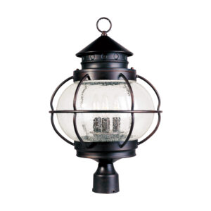 Maxim Lighting Portsmouth 3-Light Outdoor Pole/Post Lantern
