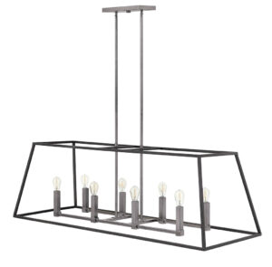 Hinkley Medium Eight Light Open Frame Linear