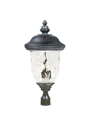 Maxim Lighting Carriage House DC 3-LT Outdoor Pole/Post Lantern