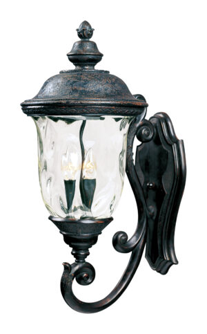 Maxim Lighting Carriage House DC 3-Light Outdoor Wall Lantern