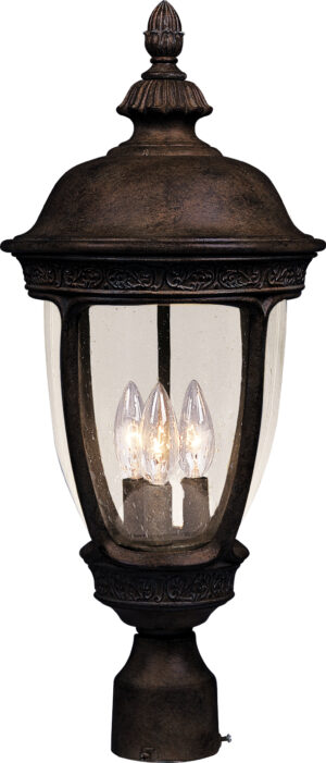 Maxim Lighting Knob Hill Cast 3-Light Outdoor Pole/Post Lantern