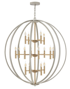 Hinkley Double XL Three Tier Orb Chandelier