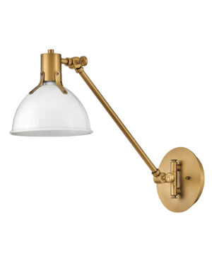 Hinkley Medium Swing Arm Single Light Sconce