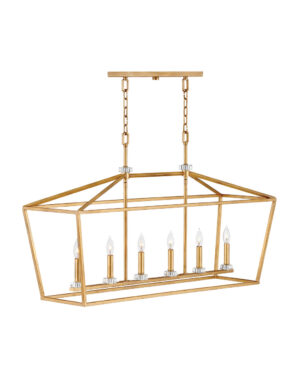 Hinkley Medium Six Light Linear