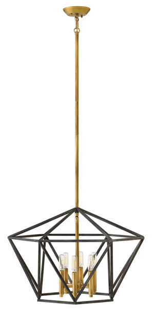 Hinkley Medium Open Frame Single Tier Chandelier
