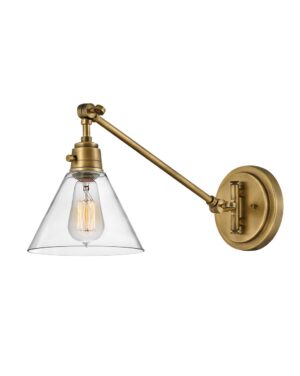 Hinkley Medium Swing Arm Single Light Sconce