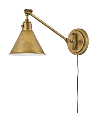 Hinkley Medium Swing Arm Single Light Sconce