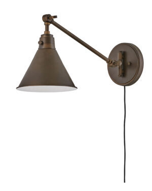 Hinkley Medium Swing Arm Single Light Sconce