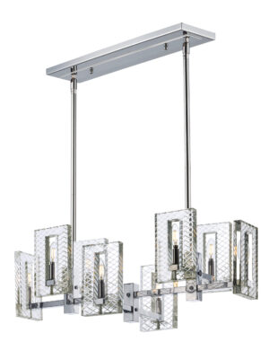 Maxim Lighting Suave 8-Light Linear Chandelier