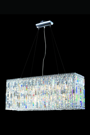 James R. Moder Contemporary Chandelier SPECTRA CRYSTAL by Swarovski (Clear)