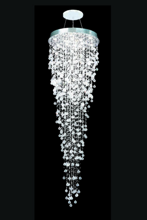 James R. Moder Crystal Rain Entry Chandelier IMPERIAL Crystal (Clear)