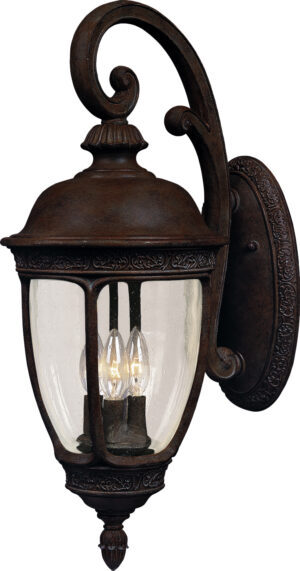 Maxim Lighting Knob Hill VX 3-Light Outdoor Wall Lantern