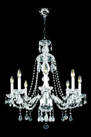James R. Moder Palace Ice 8 Light Chandelier IMPERIAL Crystal (Clear)