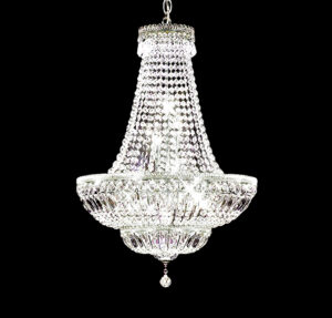 James R. Moder Imperial Empire Chandelier SPECTRA CRYSTAL by Swarovski (Clear)