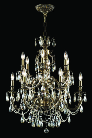 James R. Moder Brindisi 12 Light Chandelier IMPERIAL Crystal (Clear)