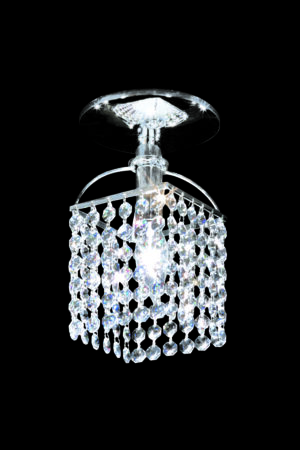 James R. Moder Contemporary Flush Mount IMPERIAL Crystal (Clear)