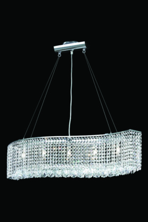 James R. Moder Contemporary Wave Chandelier IMPERIAL Crystal (Clear)