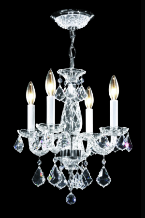 James R. Moder Palace Ice 4 Light Chandelier IMPERIAL Crystal (Clear)