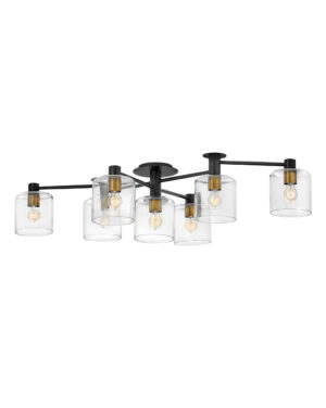 Hinkley Large Adjustable Semi-flush Mount
