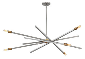 Hinkley Large Adjustable Single Tier Chandelier