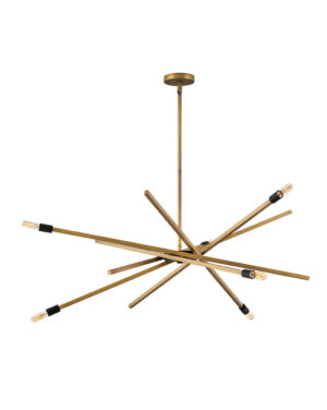 Hinkley Large Adjustable Single Tier Chandelier