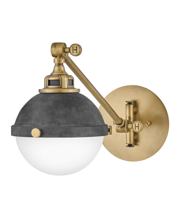 Hinkley Small Swing Arm Single Light Sconce