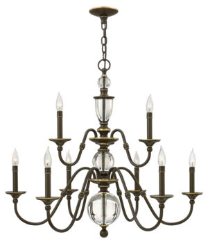 Hinkley Medium Two Tier Chandelier