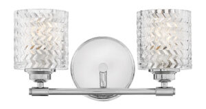 Hinkley Small Two Light Vanity