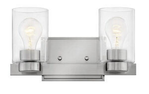 Hinkley Small Two Light Vanity