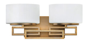 Hinkley Small Two Light Vanity