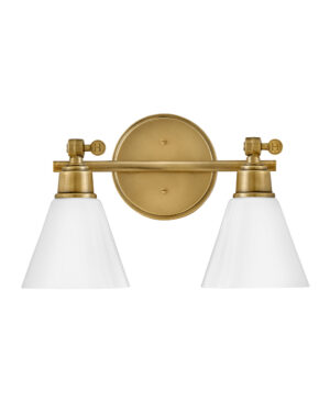 Hinkley Small Adjustable Two Light Vanity