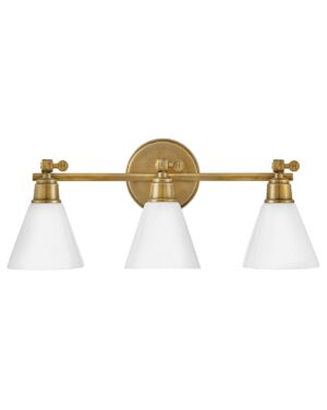 Hinkley Medium Adjustable Three Light Vanity