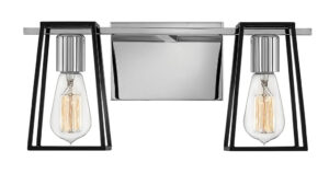 Hinkley Small Two Light Vanity