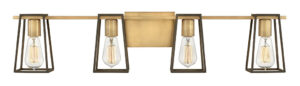 Hinkley Large Four Light Vanity