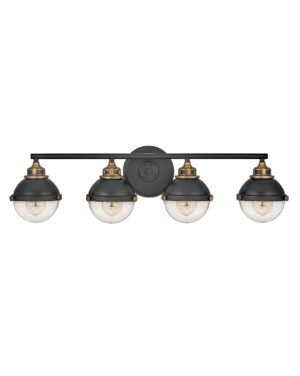 Hinkley Large Four Light Vanity