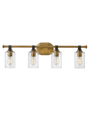 Hinkley Large Four Light Vanity