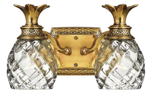 Hinkley Small Two Light Vanity