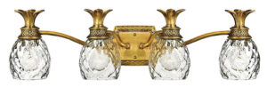 Hinkley Large Four Light Vanity