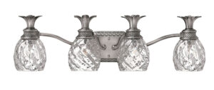 Hinkley Large Four Light Vanity