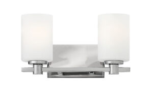 Hinkley Small Two Light Vanity