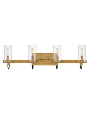 Hinkley Large Four Light Vanity
