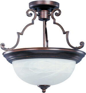 Maxim Lighting Essentials 3-Light Semi-Flush Mount