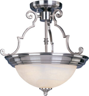 Maxim Lighting Essentials 3-Light Semi-Flush Mount